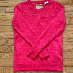 Loft never worn open cross back sweater